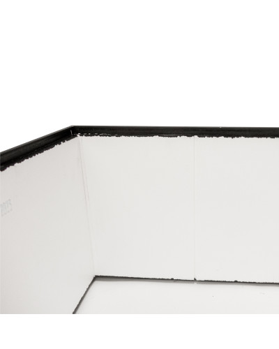 Корпус вулика на 12 рамок Дадан Lyson пінополістирольний нефарбований ділений 6-6 рамок