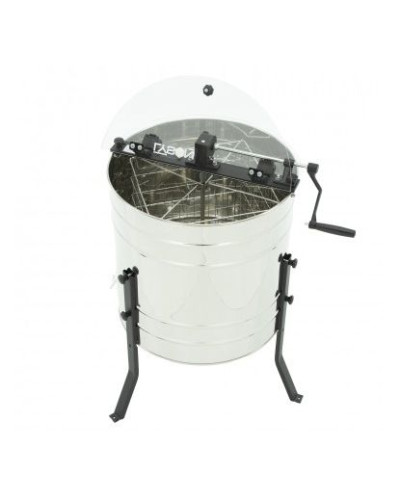 Медогонка діагональна 4-рамкова ручна Ø 600мм Lyson Basic