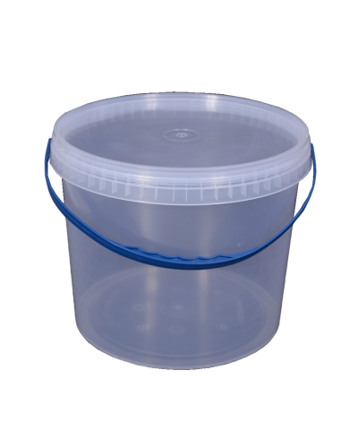 Відро пластикове 10л. (прозоре)