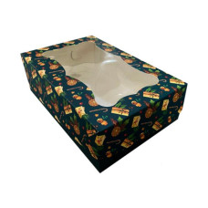 Подарункове пакування (велике, наповнювач + стрічка)