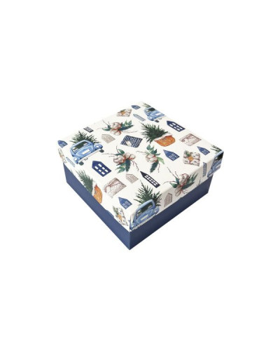 Подарочная упаковка (малая, наполнитель + лента)