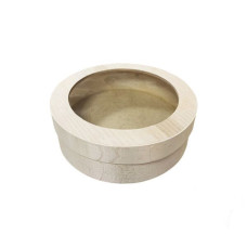 Подарункове пакування 230*60 (тубус з прозорою + наповнювач)