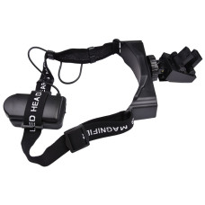 Бінокуляр, лупа пасічна з підсвіткою та фіксацією на голову