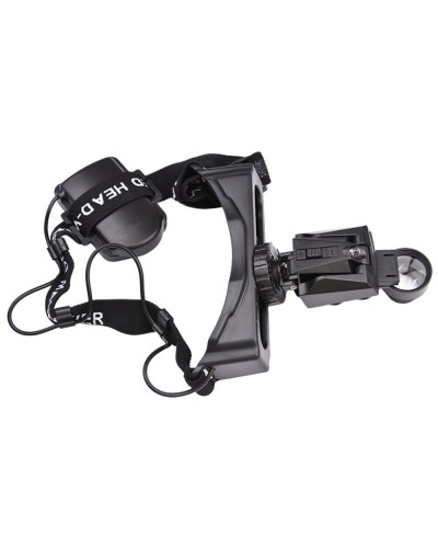 Лупа пасічна, бінокуляр з підсвіткою та фіксацією на голову