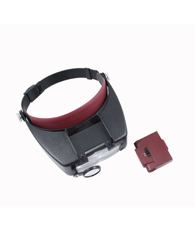 Бінокуляр, лупа пасічна з підсвіткою та фіксацією на голову