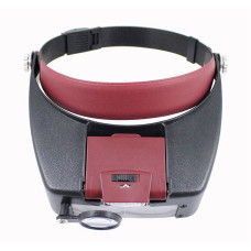 Бінокуляр, лупа пасічна з підсвіткою та фіксацією на голову