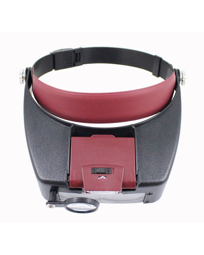 Бінокуляр, лупа пасічна з підсвіткою та фіксацією на голову