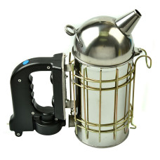 Димар пасічний електричний 26 см з огорожею (нержавійка)