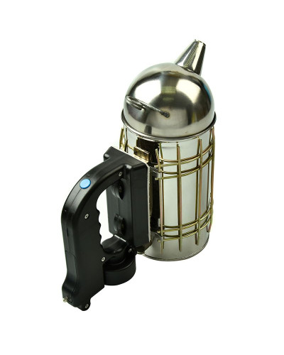 Димар пасічний електричний 26 см з огорожею (нержавійка)