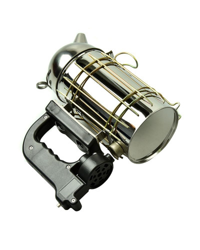 Димар пасічний електричний 26 см з огорожею (нержавійка)