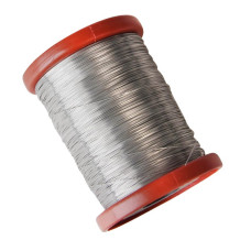 Дріт для рамок з нержавійки (SUS321) 0,4мм. (1 кг)