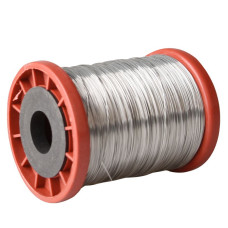 Дріт для рамок з нержавійки (SUS321) 0,4мм. (1 кг)