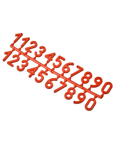 Пластикові номерки на вулики 1 уп.
