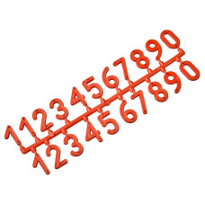 Номерки на вулики пластикові 1 уп.