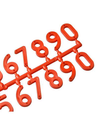 Пластикові номерки на вулики 1 уп.