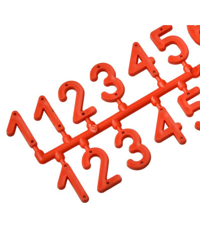 Пластикові номерки на вулики 1 уп.