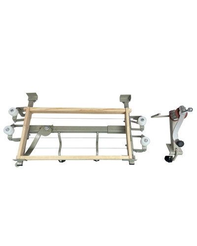 Пристрій для натягування дроту в рамках