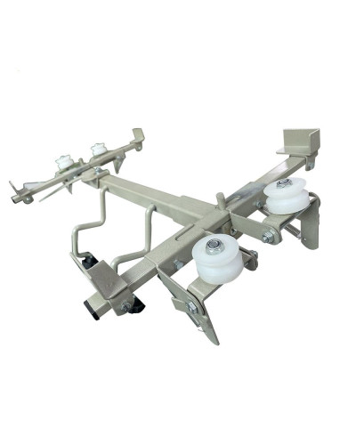 Пристрій для натягування дроту в рамках