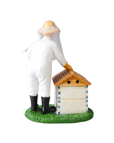 Статуетка-сувенір "Пасічник біля вулика"