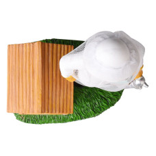 Статуетка-сувенір "Пасічник з димарем"