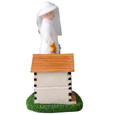 Статуетка-сувенір "Пасічник з димарем"