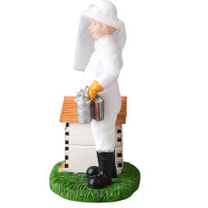 Статуетка-сувенір "Пасічник з димарем"