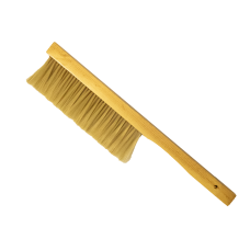 Щітка пасічна з штучною щетиною і дерев'яною ручкою (3 ряди)