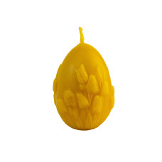 Свічка з воску "Яйце тюльпани"