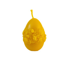 Свічка з воску "Яйце троянди"