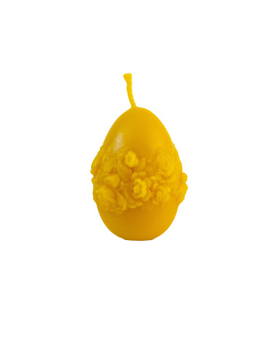 Свічка з воску "Яйце троянди"