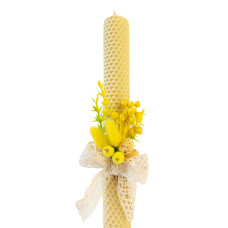 Свеча из вощины "Пасхальная 26 см"