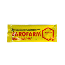 Смужки проти кліщів Varroa Варофарм 10 шт (флуметрин)