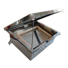 Воскотопка сонячна на 1 рамку з нержавійки (арматура з AISI 430)