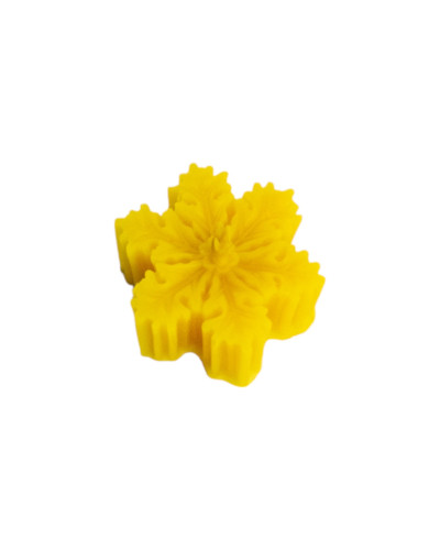 Свічка з воску "Сніжинка"