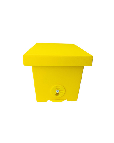 Нуклеусный пенополистирольный улей на 1 семью Lyson крашеный желтый