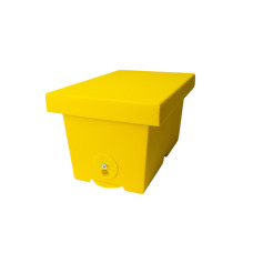 Нуклеусный пенополистирольный улей на 1 семью Lyson крашеный желтый