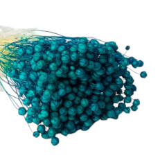 Льон фарбований (синій  +-50 г)