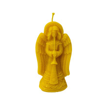 Свічка з воску "Різдвяний янгол"