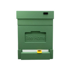 Пенополистирольный улей Дадан с гигиеническим дном на 4 семьи Вее Home крашеный зеленый