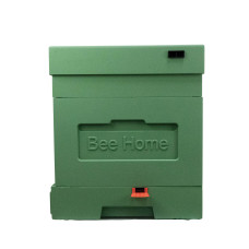 Пенополистирольный улей Дадан с гигиеническим дном на 4 семьи Вее Home крашеный зеленый