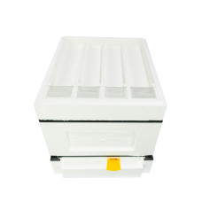 Пенополистирольный улей Дадан с гигиеническим дном на 4 семьи Вее Home некрашеный