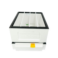 Пенополистирольный улей Дадан с гигиеническим дном на 4 семьи Вее Home крашеный розово-серый