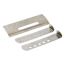 Льотковий загороджевач металевий 3-х елементний верхній (нержав.)