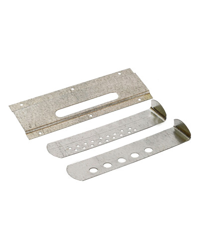 Льотковий загороджевач металевий 3-х елементний верхній (нержав.)