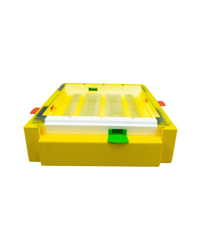 Дно пенополистирольное гигиеническое Дадан деленное крашеное желтое