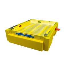 Дно пенополистирольное гигиеническое Дадан деленное крашеное желтое