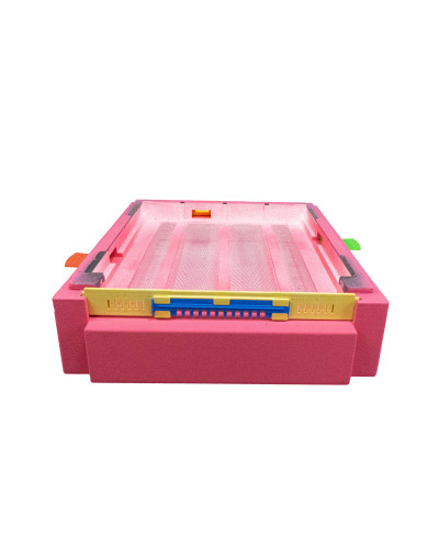 Дно пенополистирольное гигиеническое Дадан деленное крашеное розовое