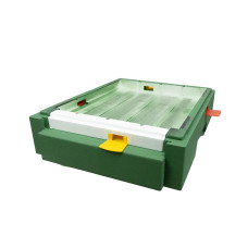 Дно пенополистирольное гигиеническое Дадан деленное крашеное зеленое