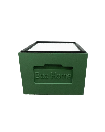 Корпус улья на 10 рамок Дадан Bee Home пенополистирол деленый крашеный (зеленый)