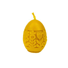 Свічка з воску "Яйце квіткове"
